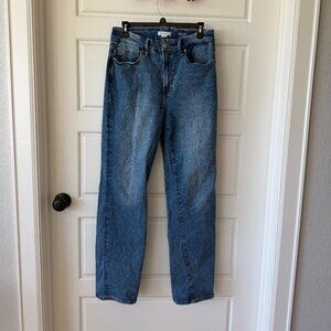 Good American, Good Legs Straight Jeans, Always Fits Size 6-12